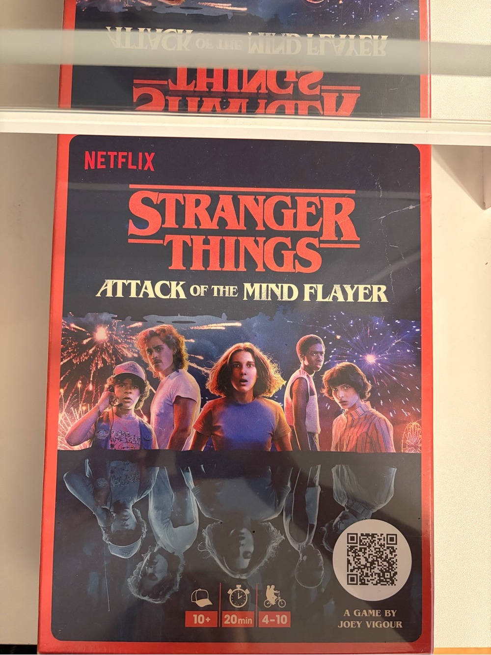 Netflix Stranger Things Board Game - Black & Red Packaging